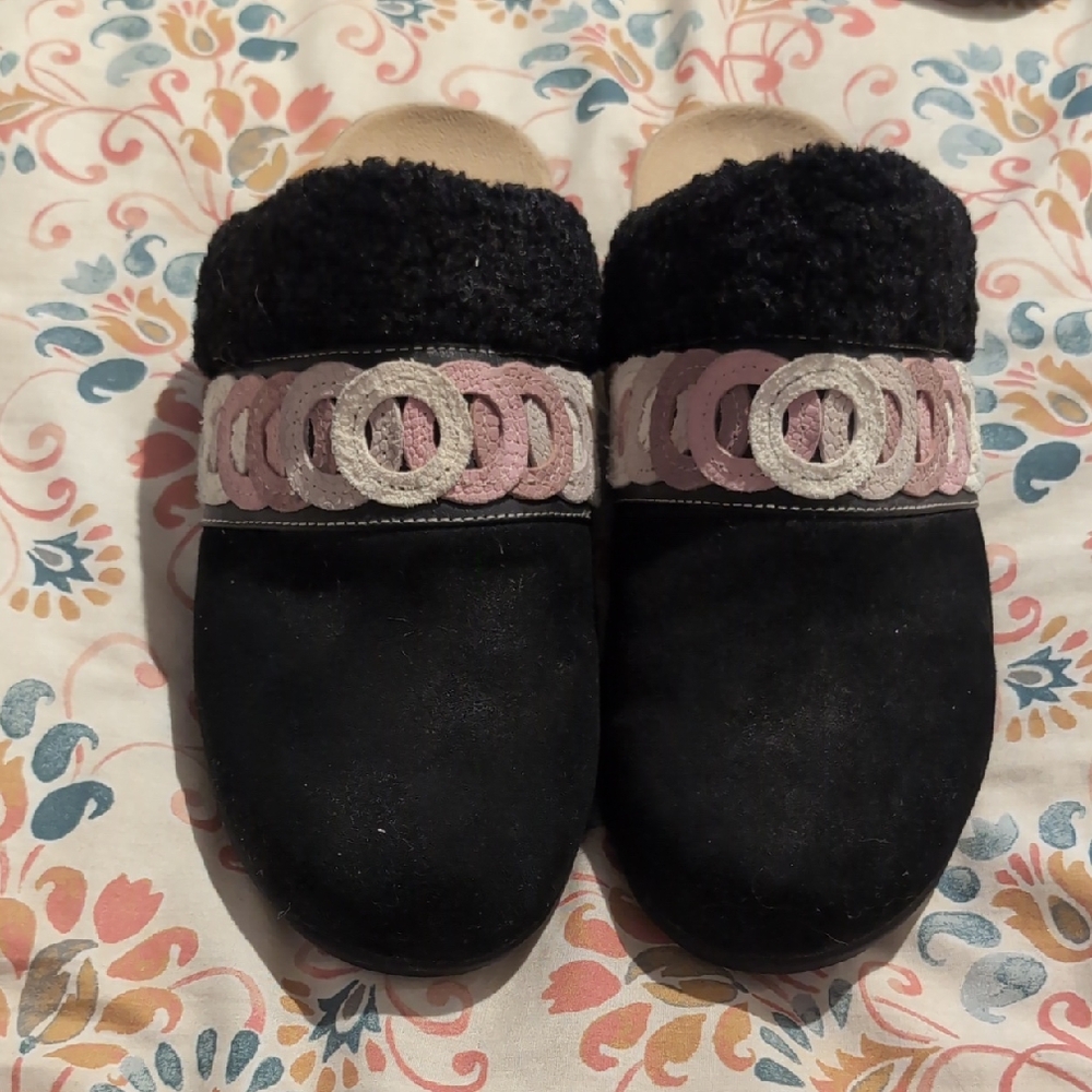 Spenco Suede Mules, 8M